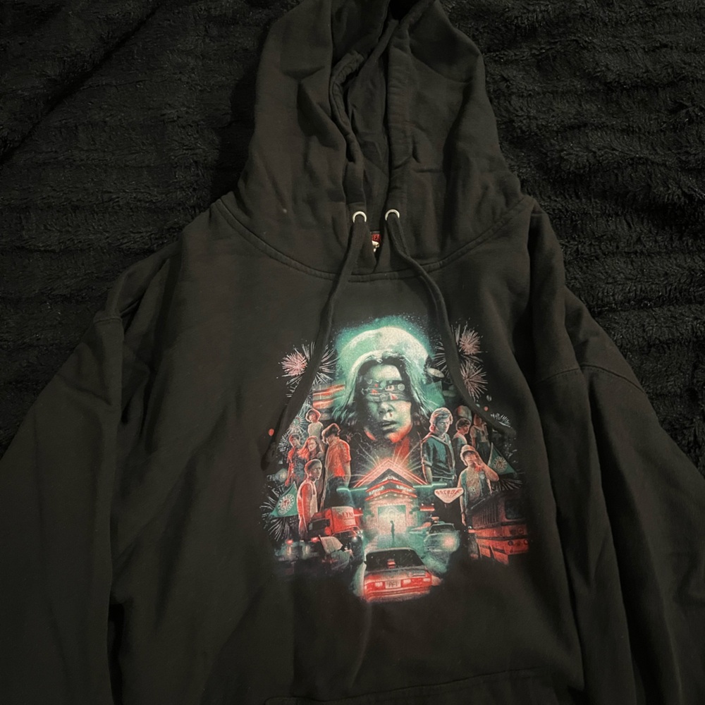 Black Stranger things hoodie